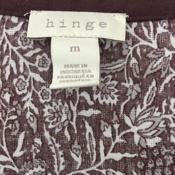 hinge boho blouse - Picture 4 of 5